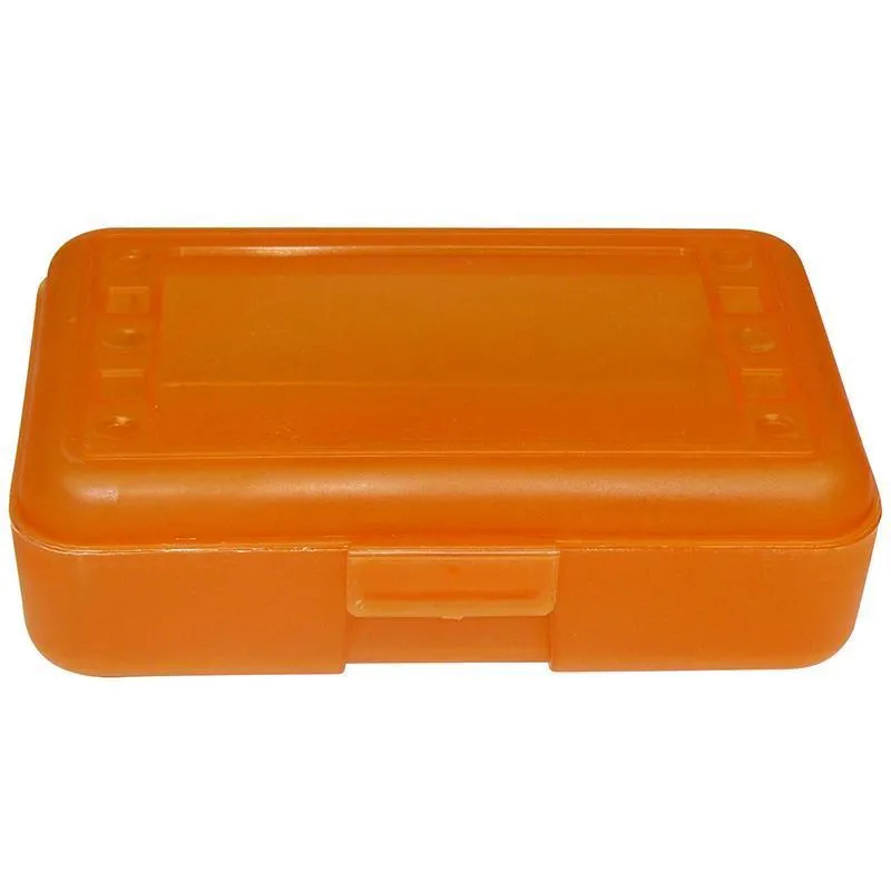 (12 Ea) Pencil Box Tangerine