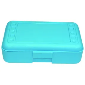 (12 Ea) Pencil Box Turquoise