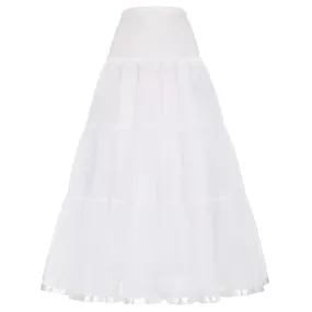 1950s Petticoat Underskirt Vintage Hoop Skirt for A-line Dress