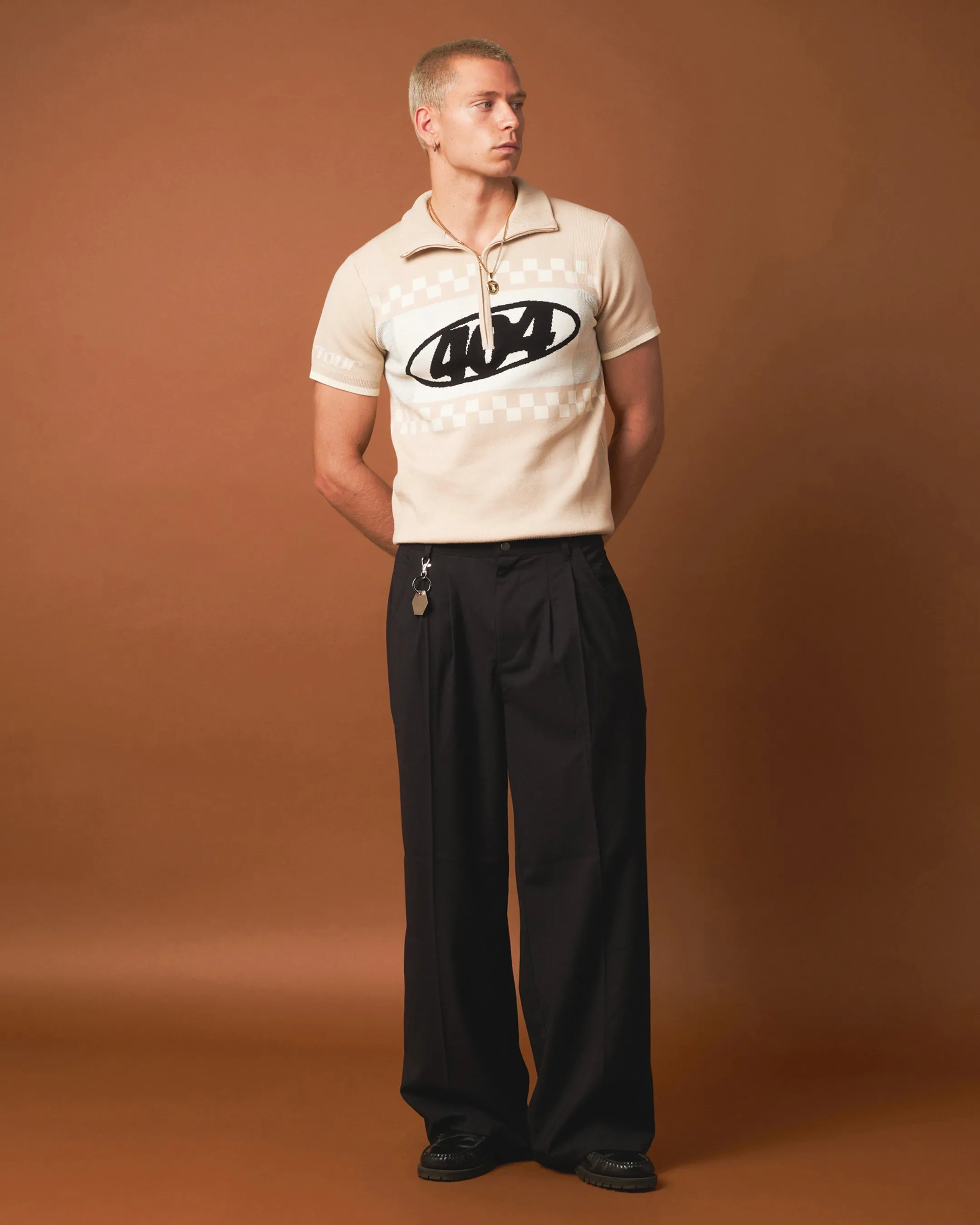 404 Flare Trousers Black