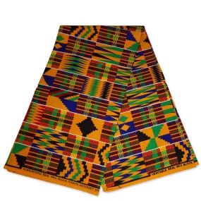 African kente print fabric / Ghana wax cloth KT-3120 - 100% Cotton