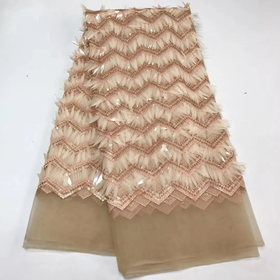 African Lace Fabric High Quality indian silk George lace fabric