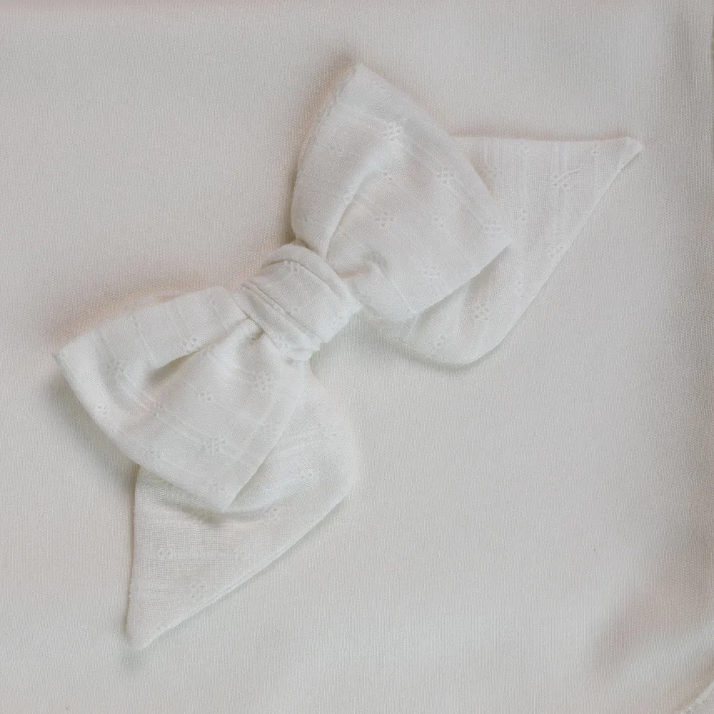 Baby Gi Pure Collection Girls Ivory Blanket