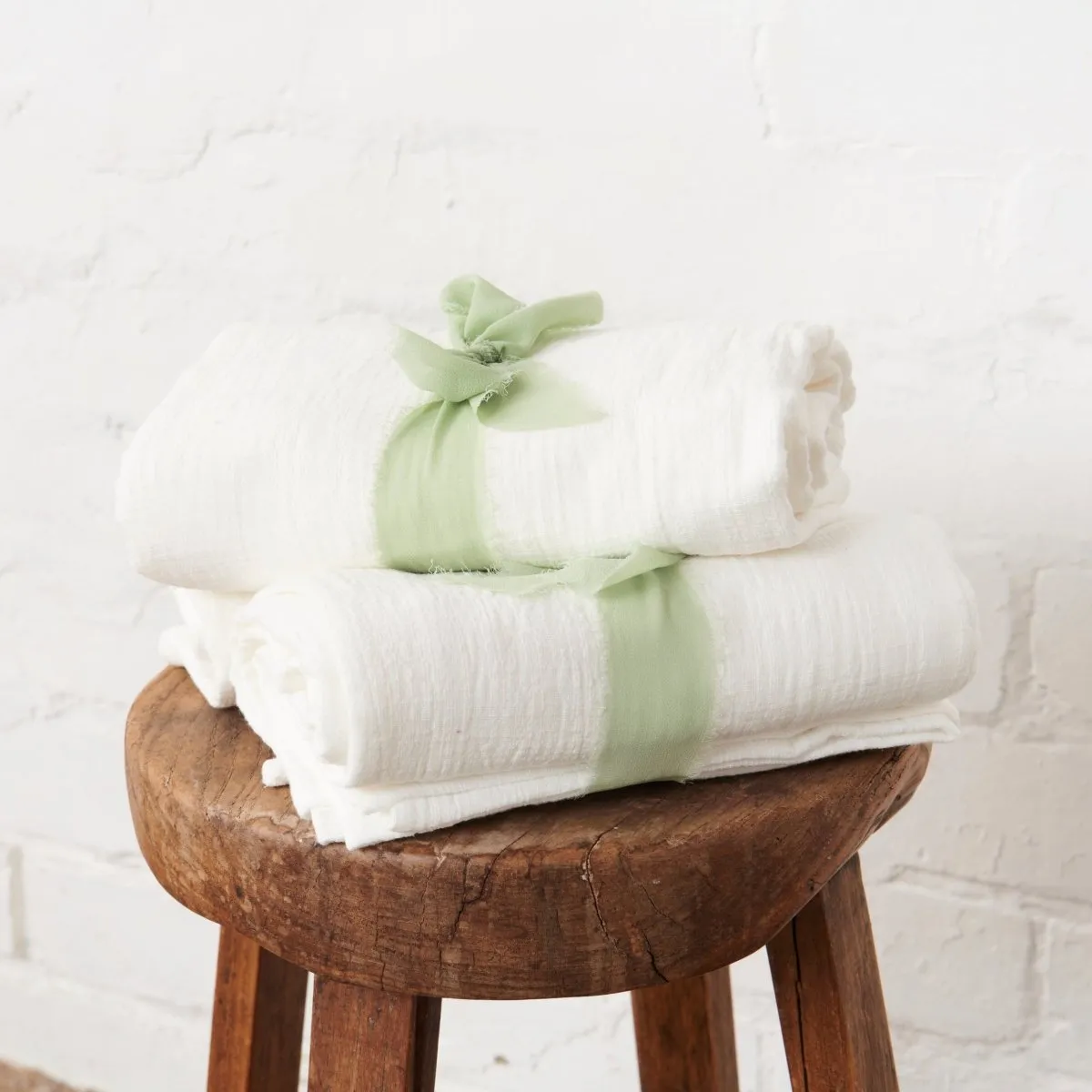 Baby Wrap Cotton - White