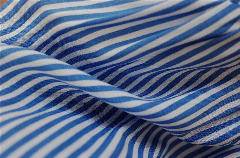 Bayview Market Vertical Striped Dress - One Size