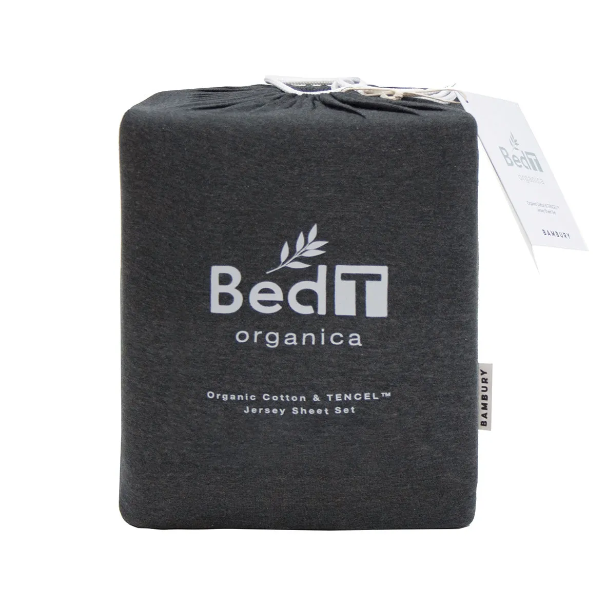 BedT Organica Sheet Set - Charcoal