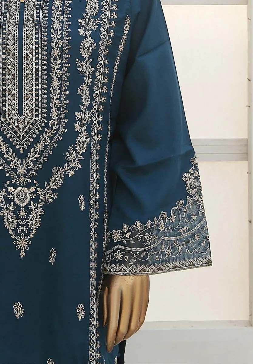 Bin Saeed Embroidered Marina 3 Piece Suit BIN132