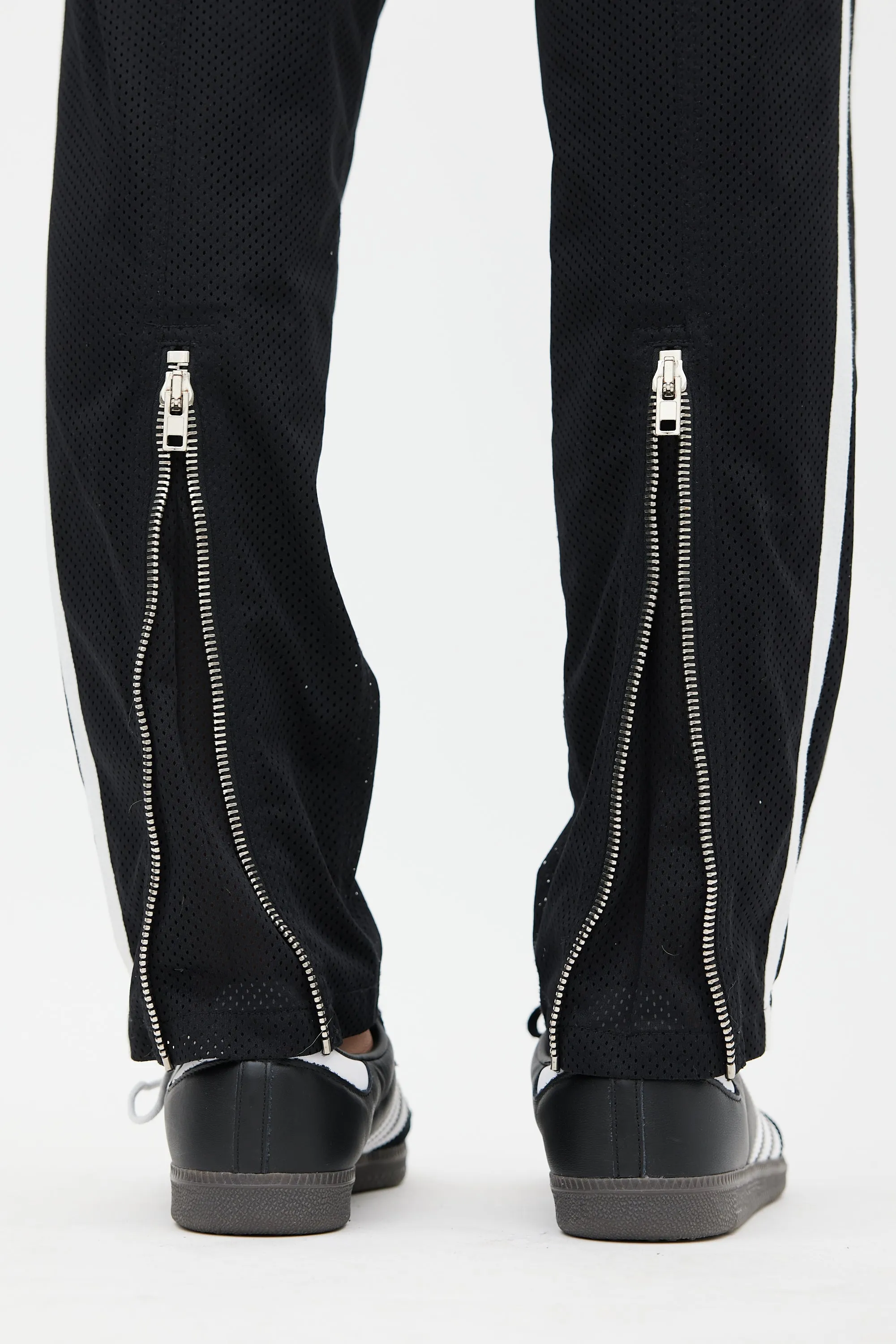 Black & White Mesh Lace Trouser