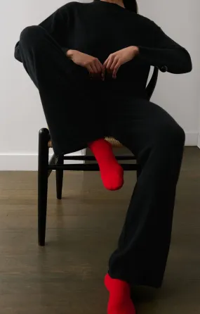Cashmere Waffle Sock