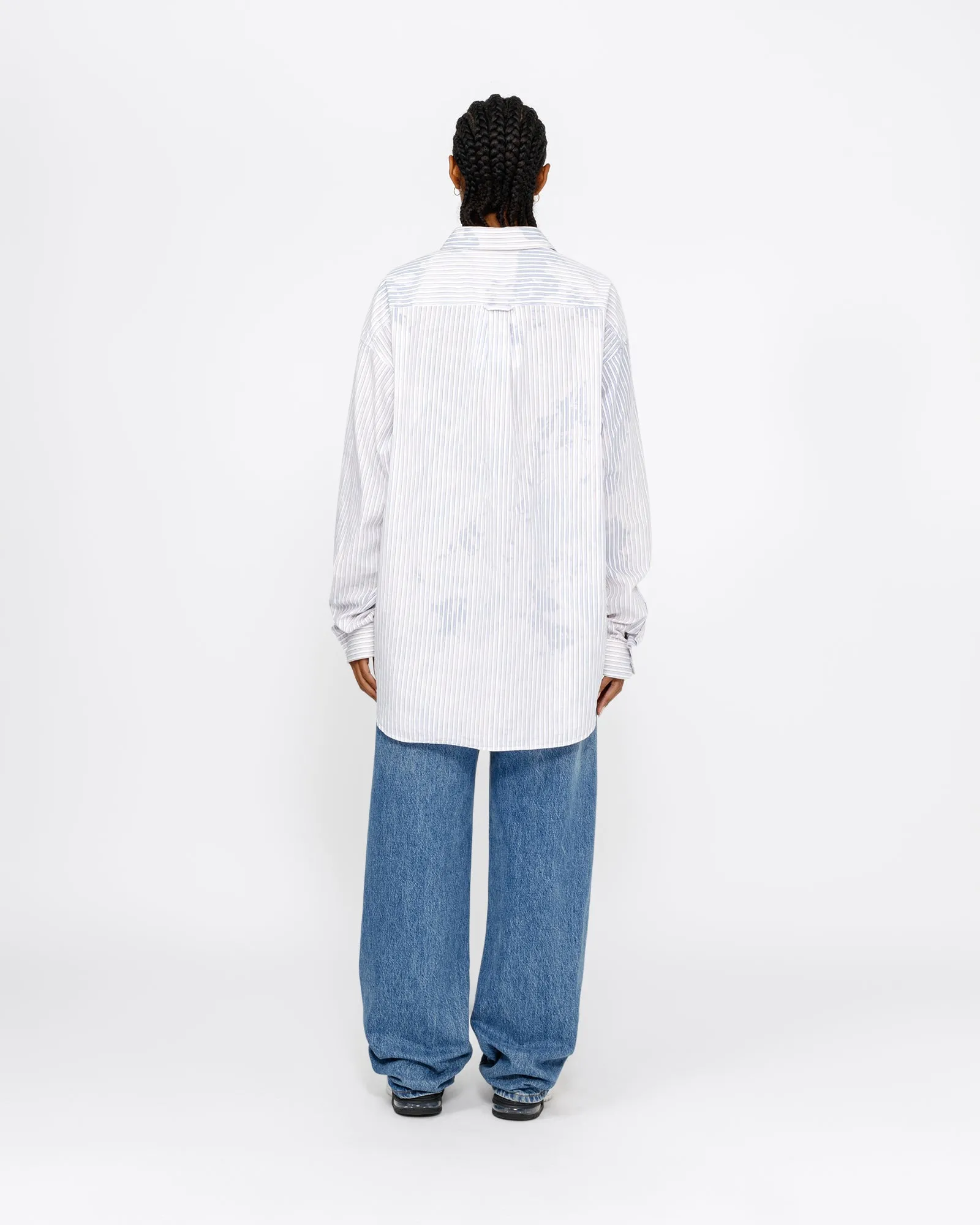 CLASSIC LS SHIRT BLEACHED POPLIN