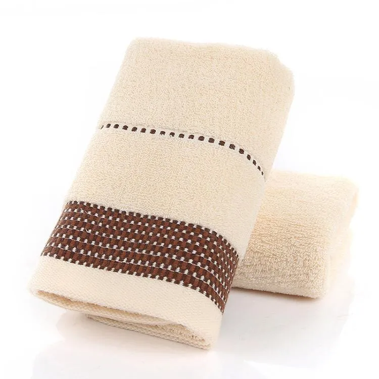 Cut-off pure cotton towel