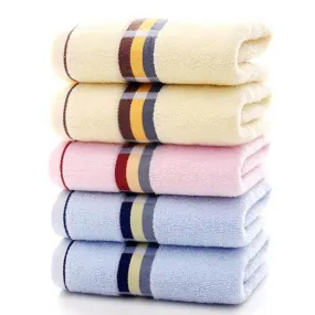 Cut-off pure cotton towel