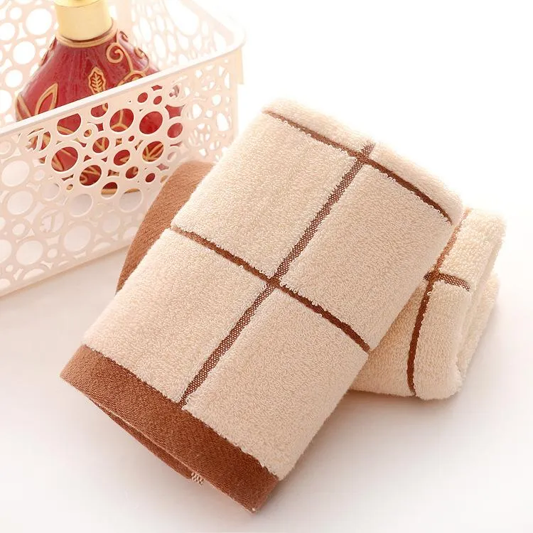Cut-off pure cotton towel