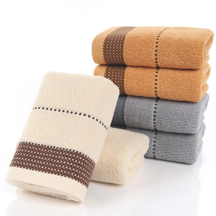 Cut-off pure cotton towel