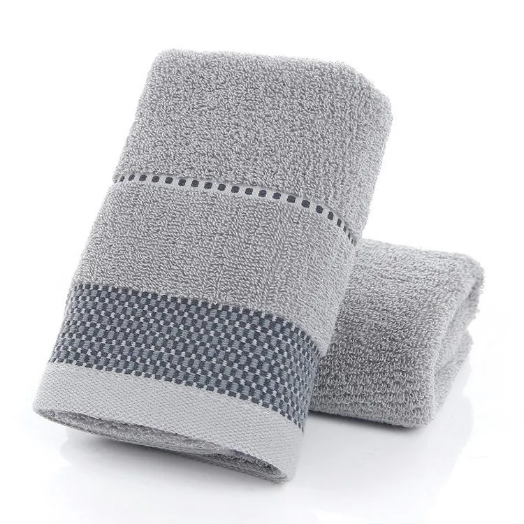 Cut-off pure cotton towel