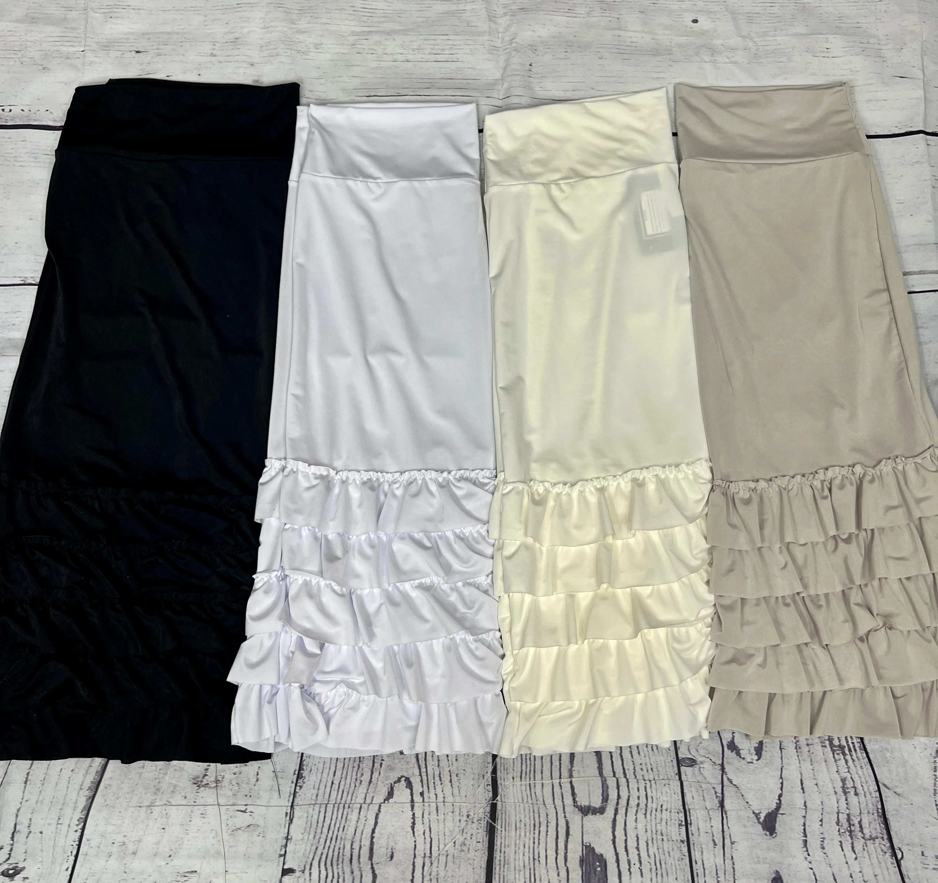 Darla Ruffle Skirt Extender-Sand