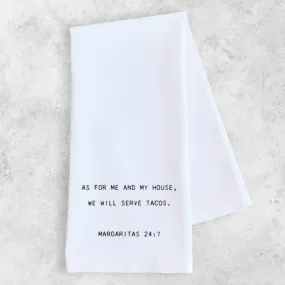 Devenie Designs - Margaritas 24:7 - Tea Towel