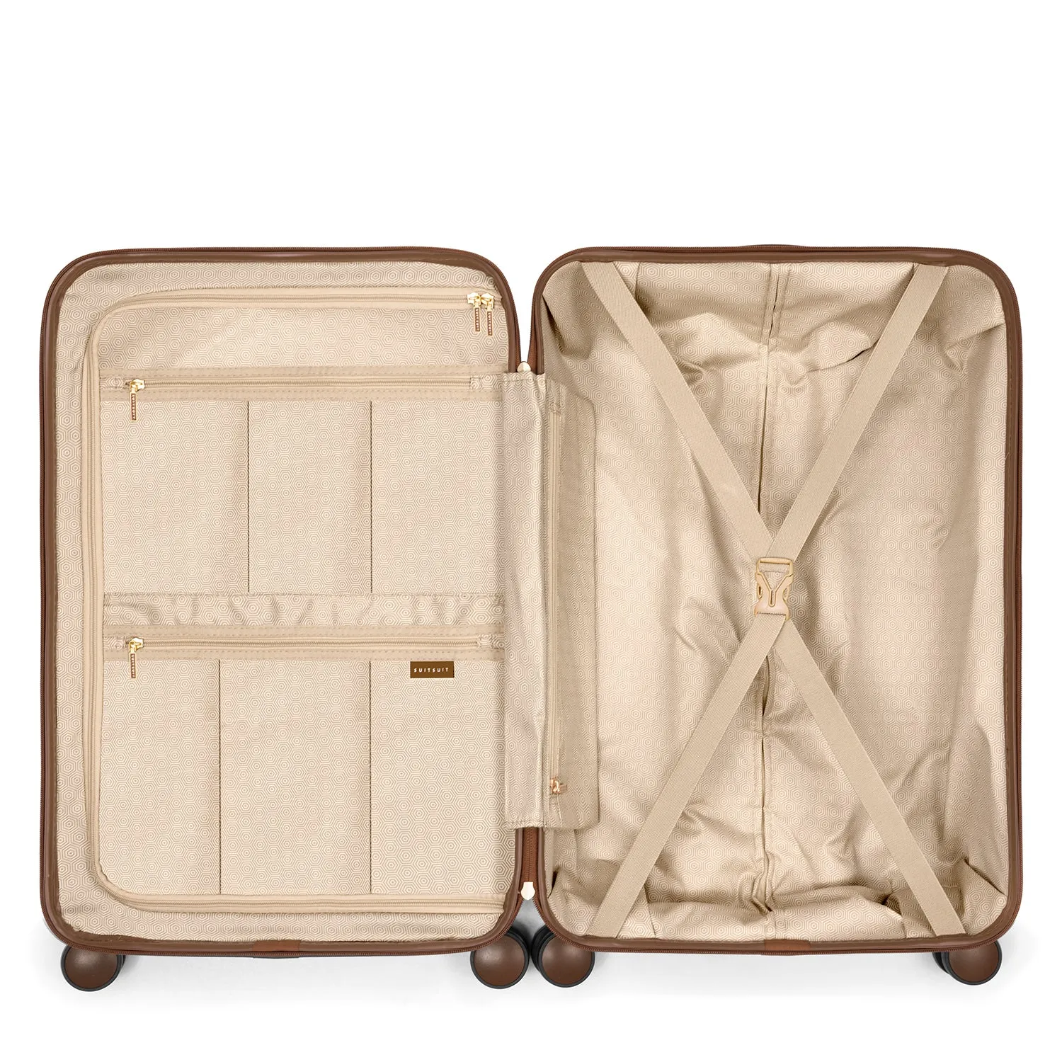 Fab Seventies Classic - Espresso Black - Perfect Packing set (66 cm)