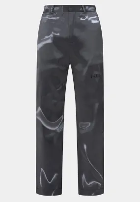 Heliot Emil Liquid Metal Textured Trousers
