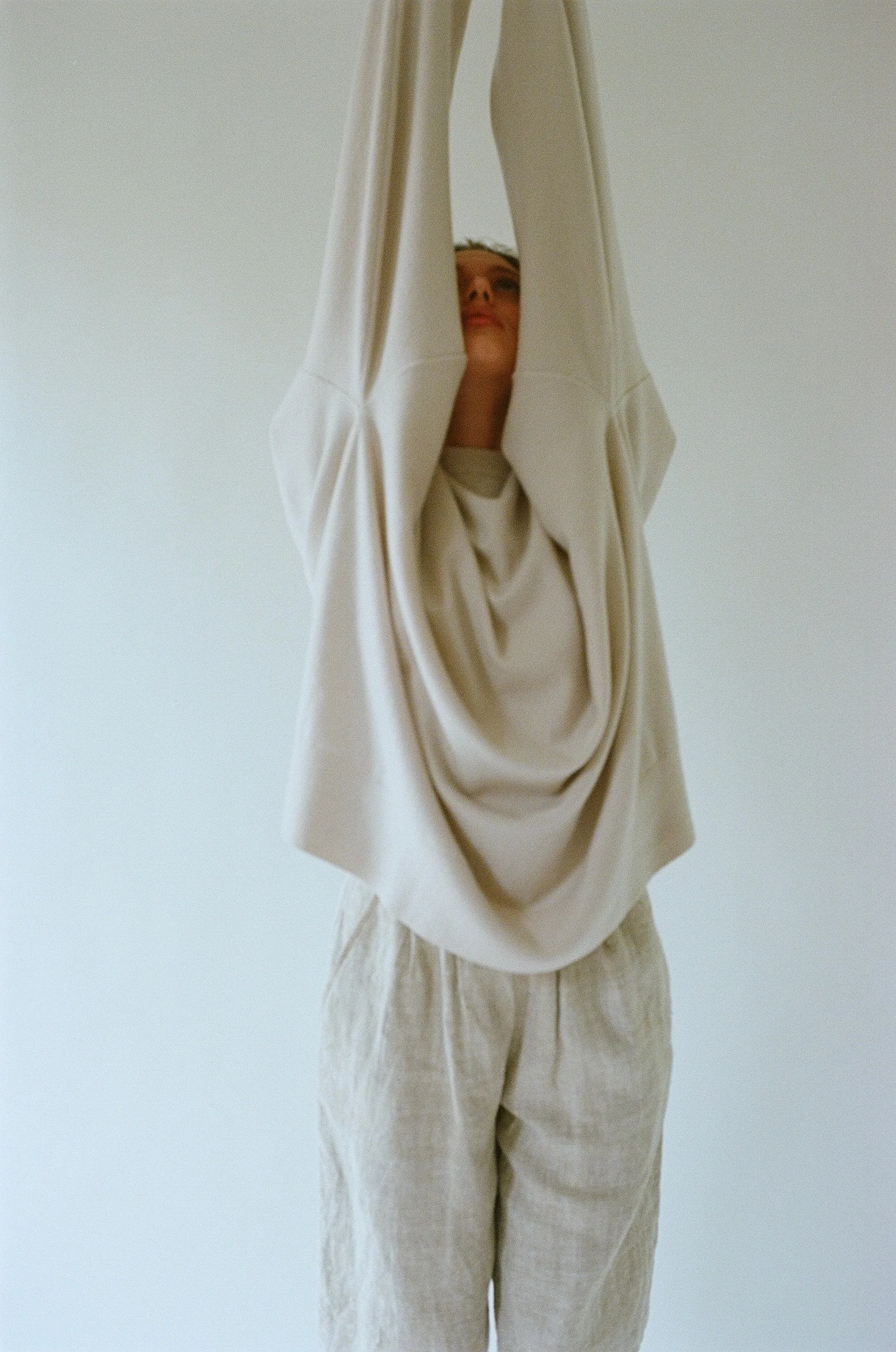 Juna Cashmere Sweater in Chalk
