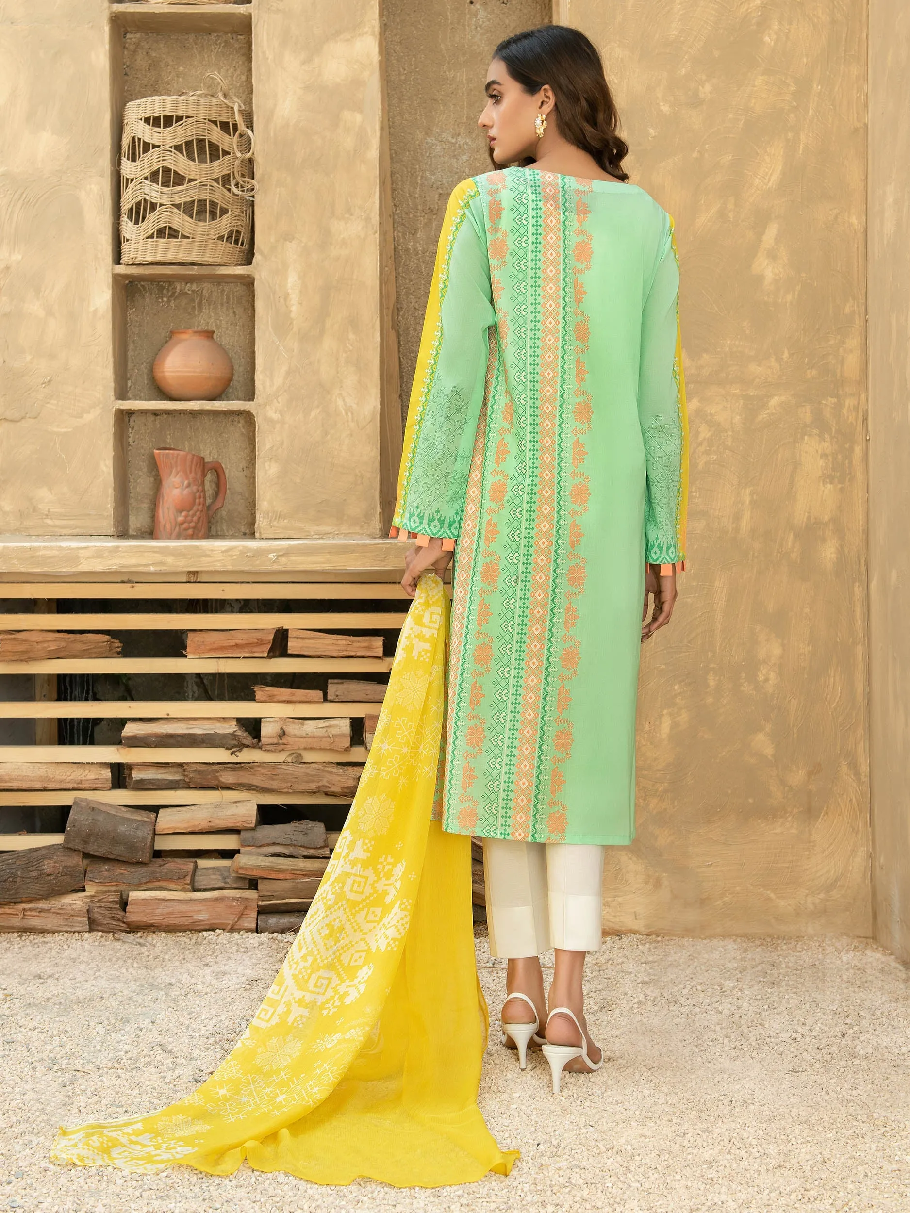 Lawn Printed Suit