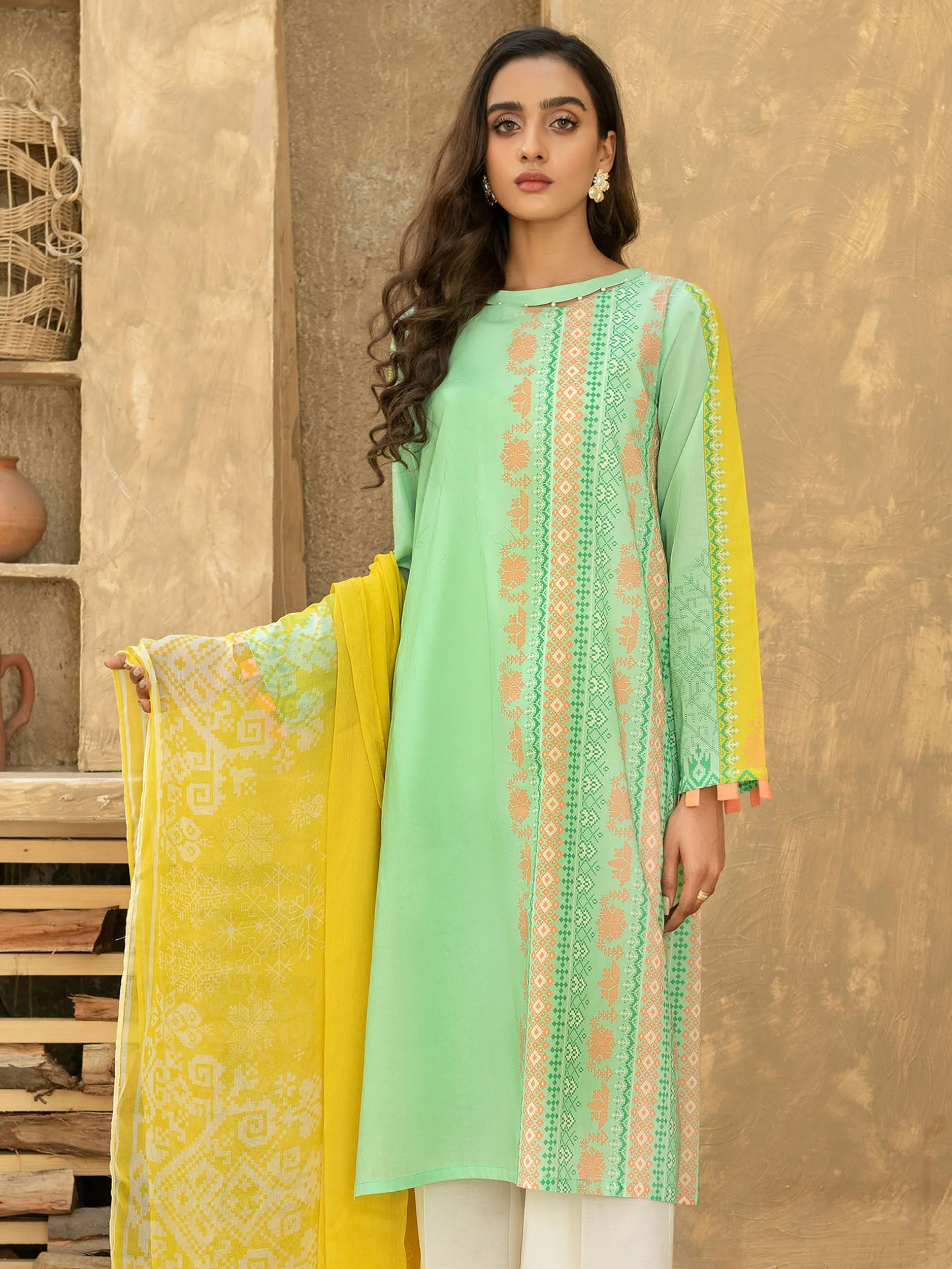 Lawn Printed Suit