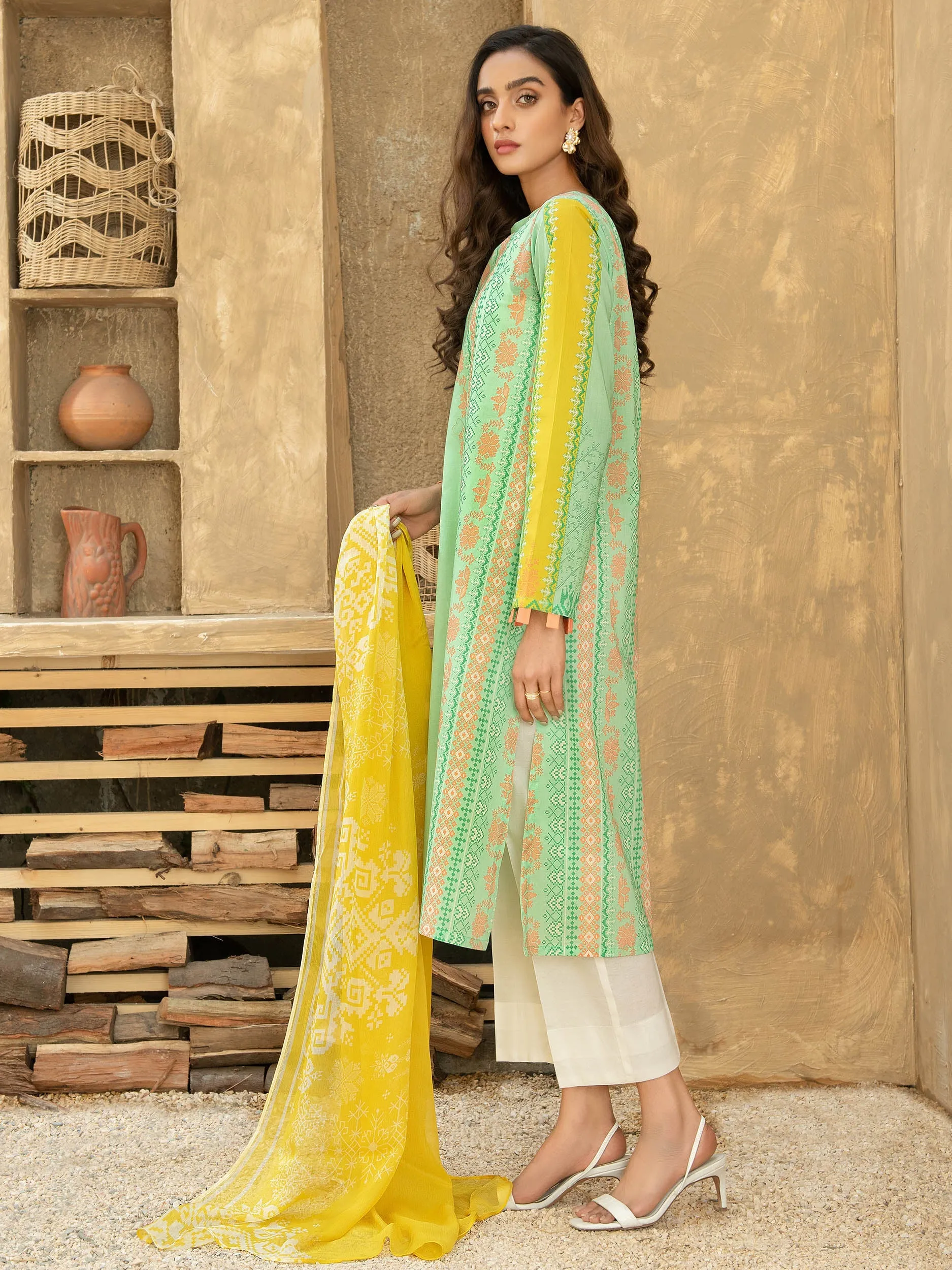 Lawn Printed Suit