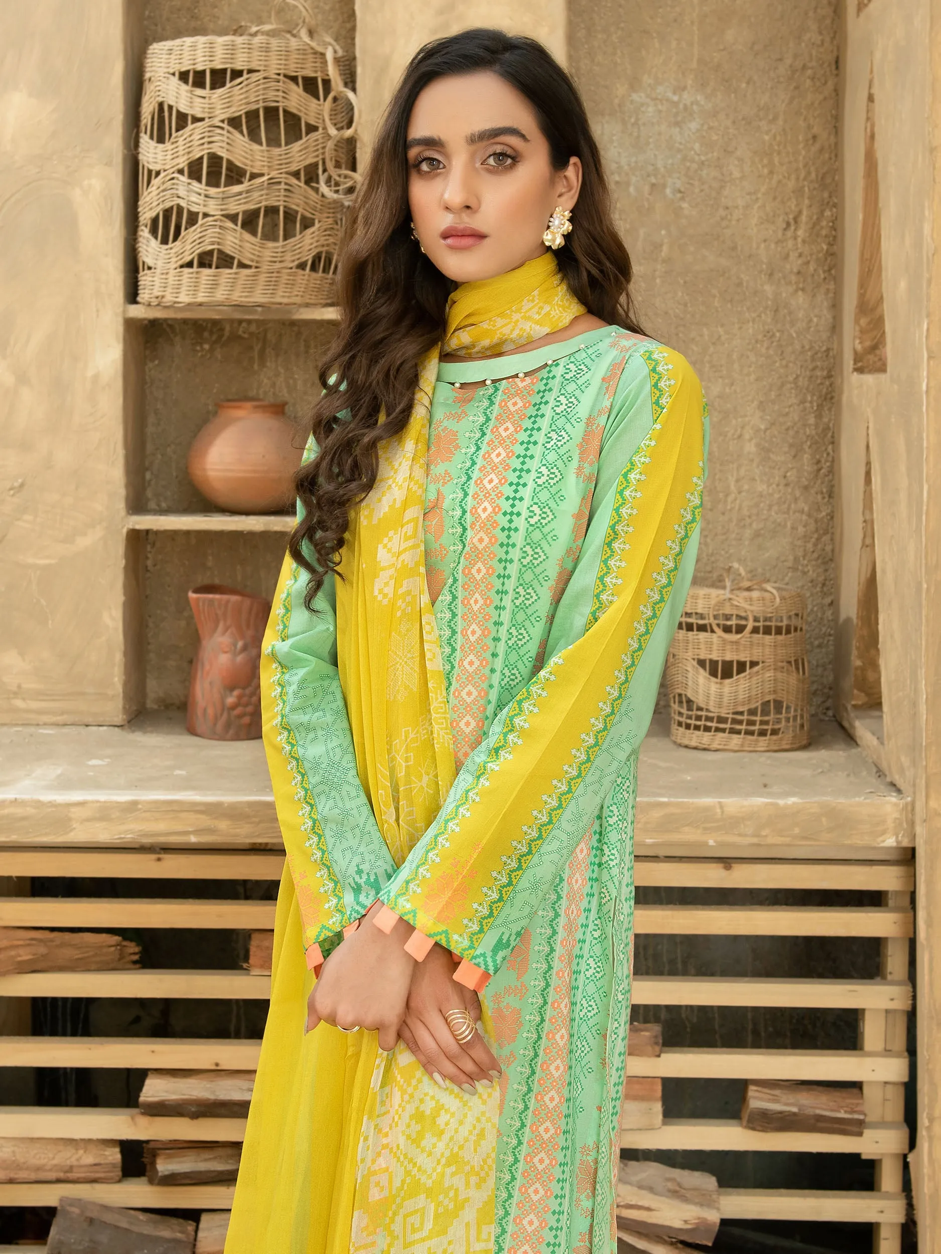 Lawn Printed Suit