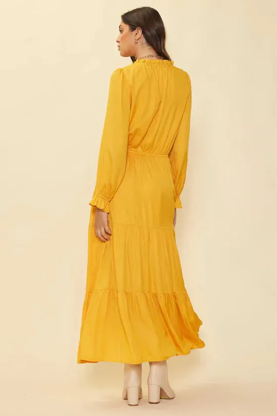 Left In The Dust Maxi - Marigold