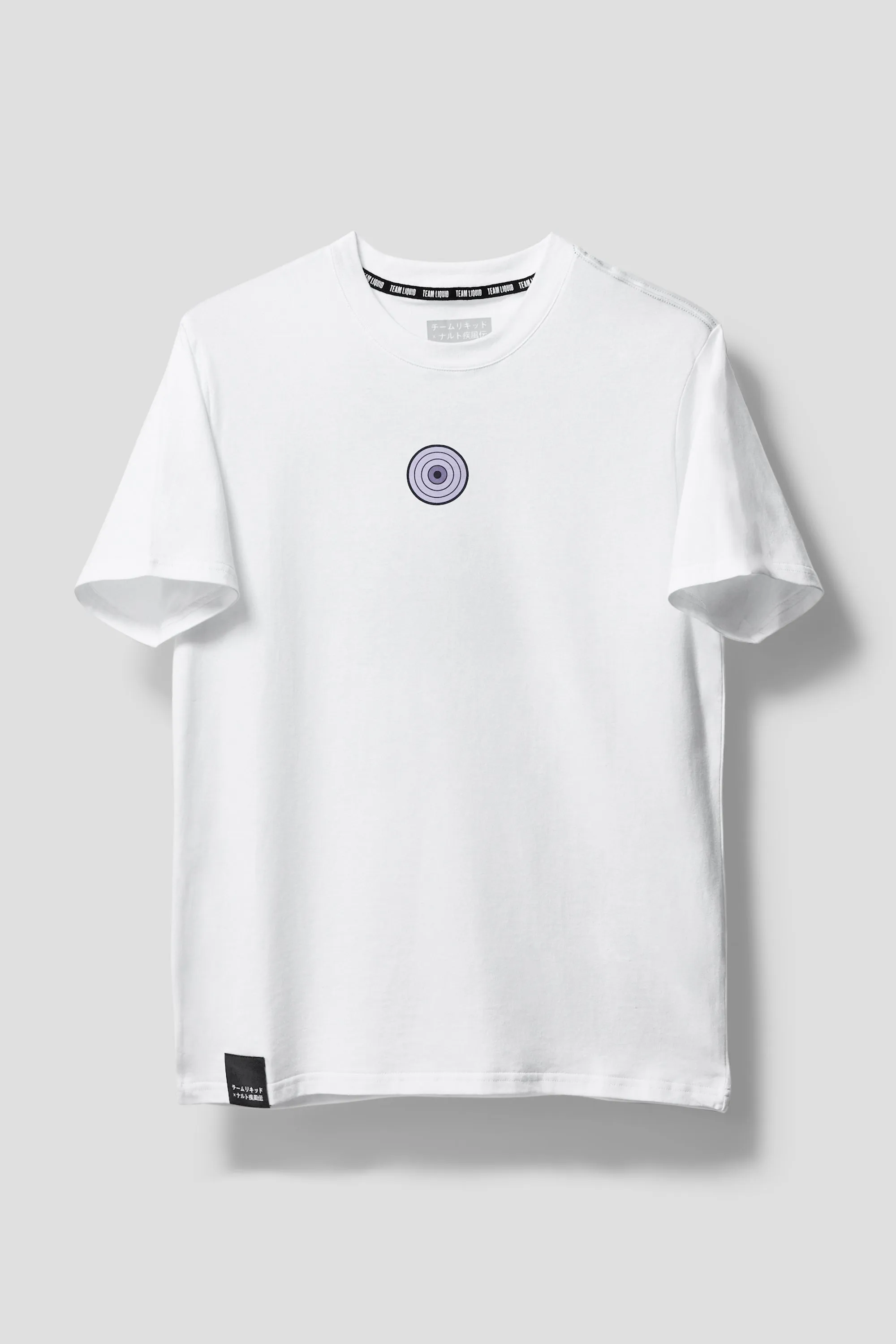 LIQUID x NARUTO AKATSUKI WHITE RINNEGAN PAIN TEE