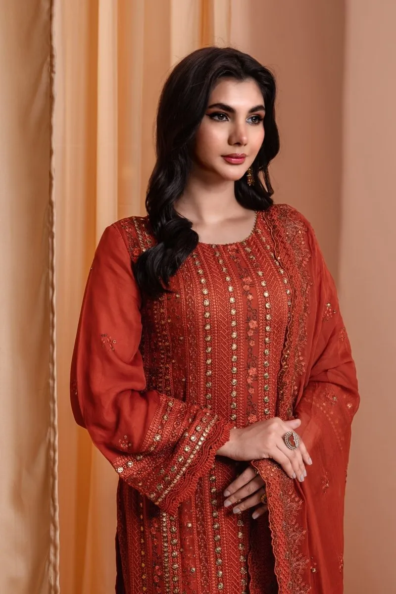 Mihrimah Festive Chiffon Pakistani Party Wear MIH67