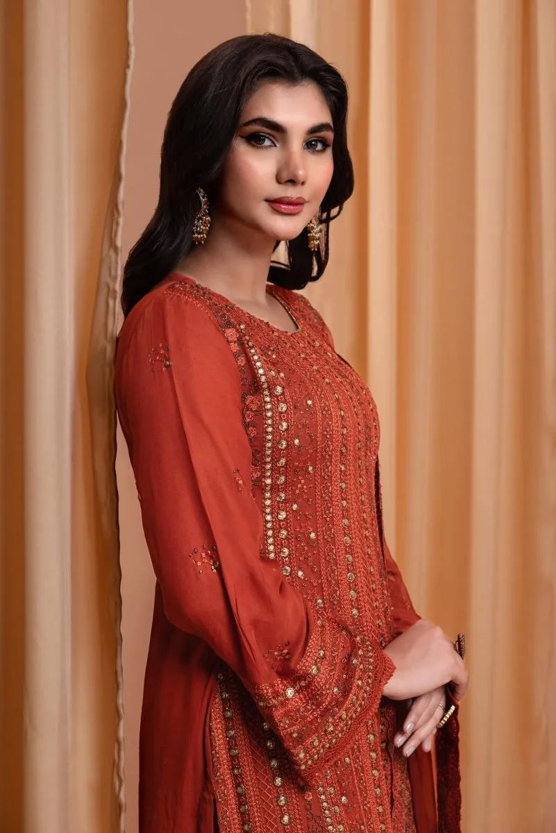 Mihrimah Festive Chiffon Pakistani Party Wear MIH67