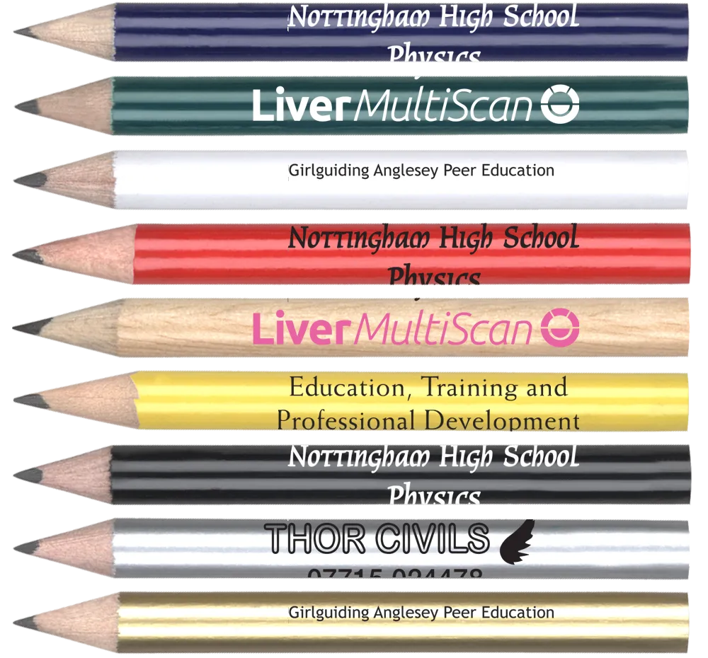 Mini Promotional Pencils