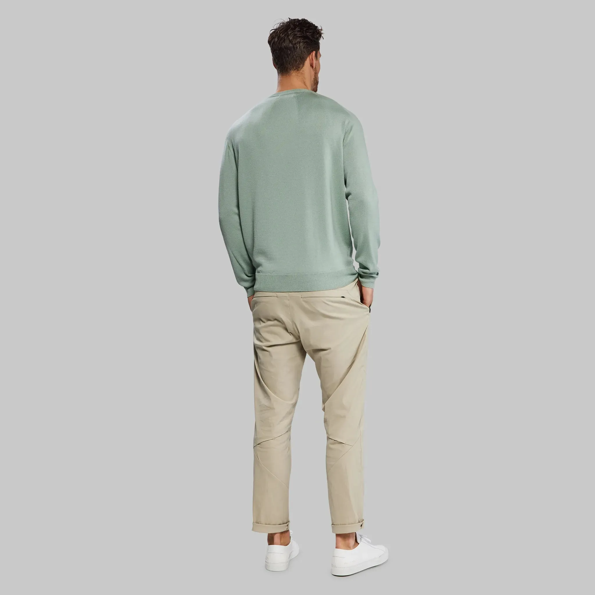 Planet Earth Sweater. Sage Green edition