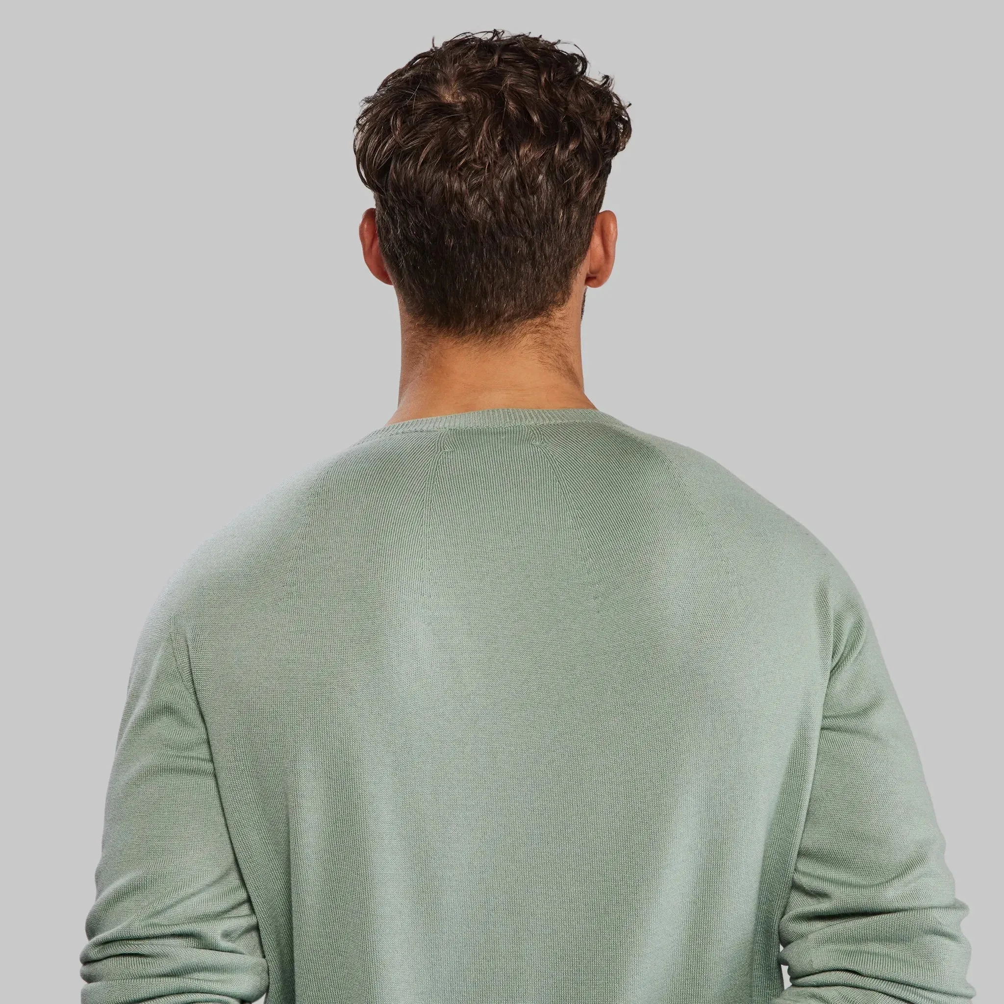 Planet Earth Sweater. Sage Green edition