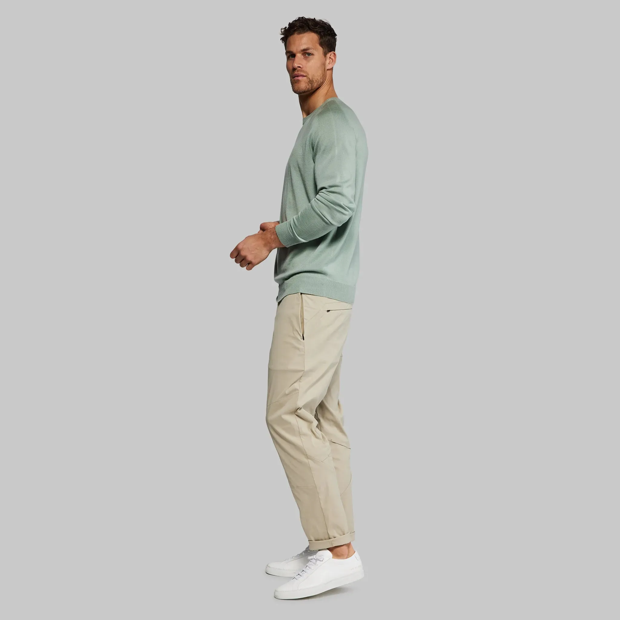 Planet Earth Sweater. Sage Green edition
