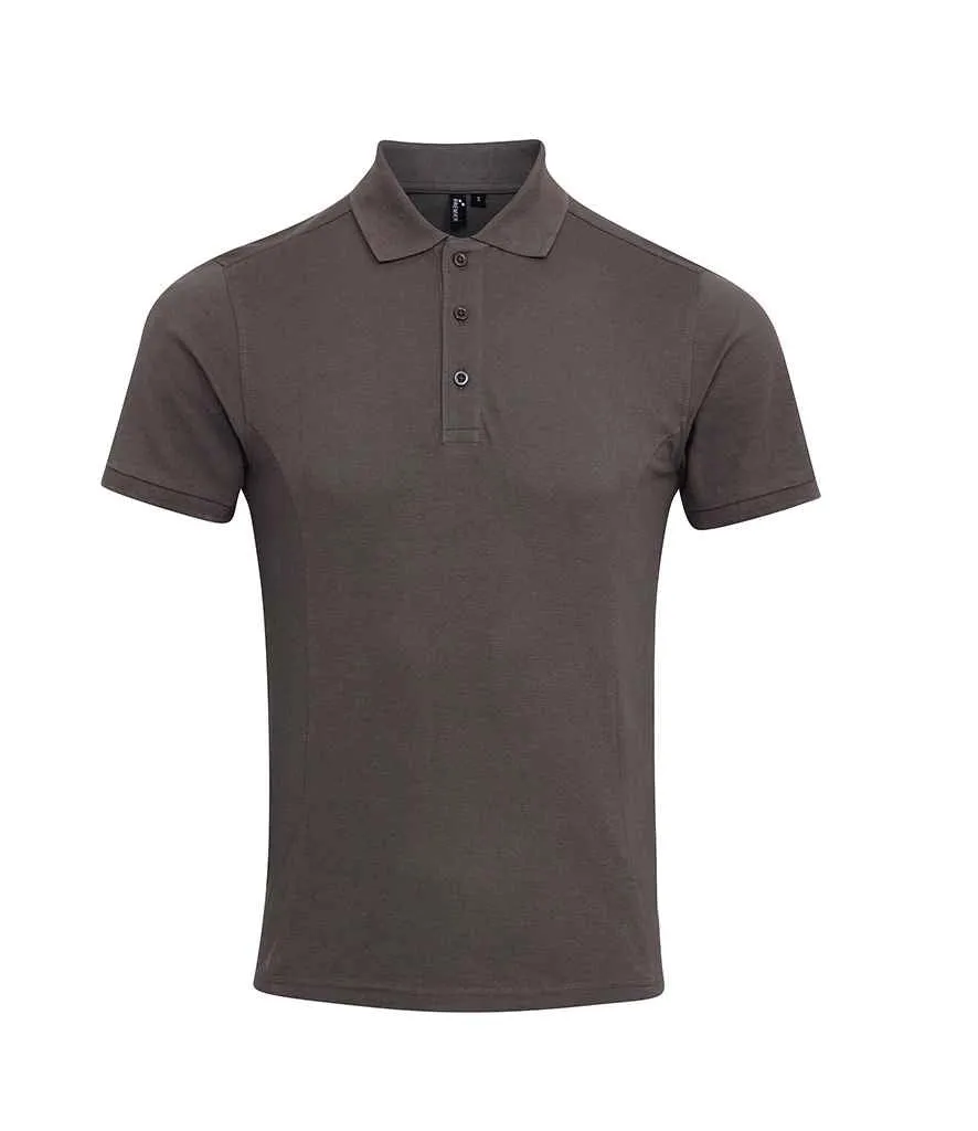 Premier Coolchecker® Plus Piqué Polo Shirt | Dark Grey