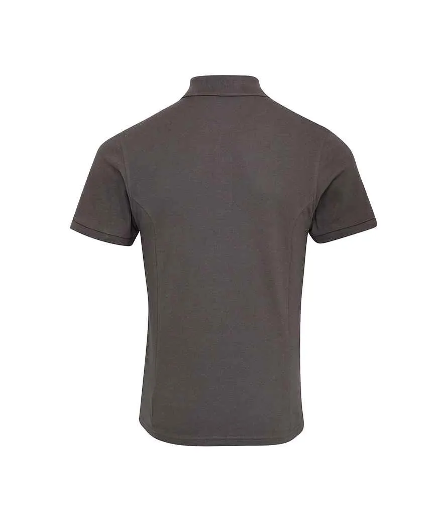 Premier Coolchecker® Plus Piqué Polo Shirt | Dark Grey