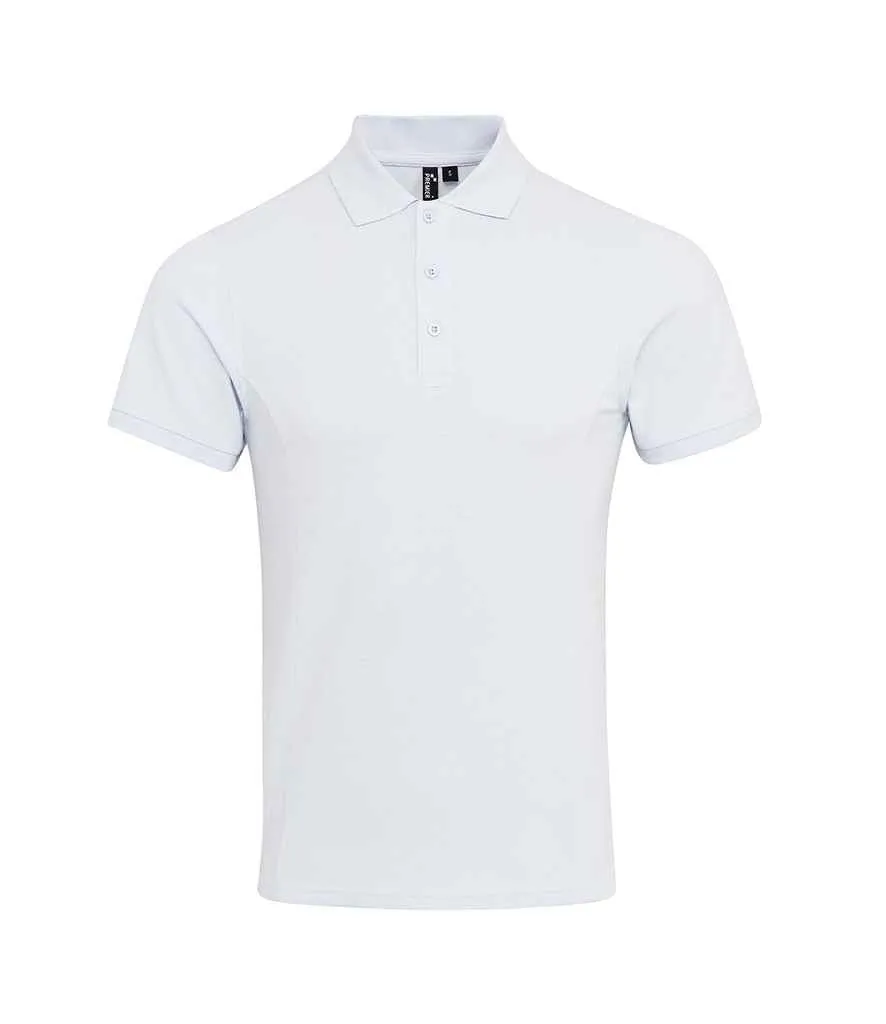 Premier Coolchecker® Plus Piqué Polo Shirt | White