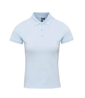 Premier Ladies Coolchecker® Plus Piqué Polo Shirt | Light Blue