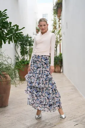 Ruffles Skirt- Chiffon Florals