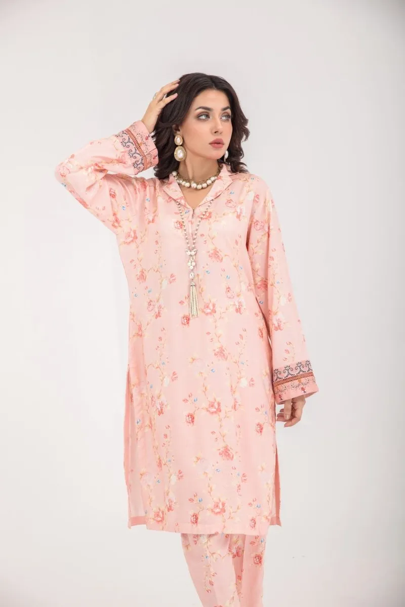 Simrans Linen Floral 3 Piece Suit SIM71