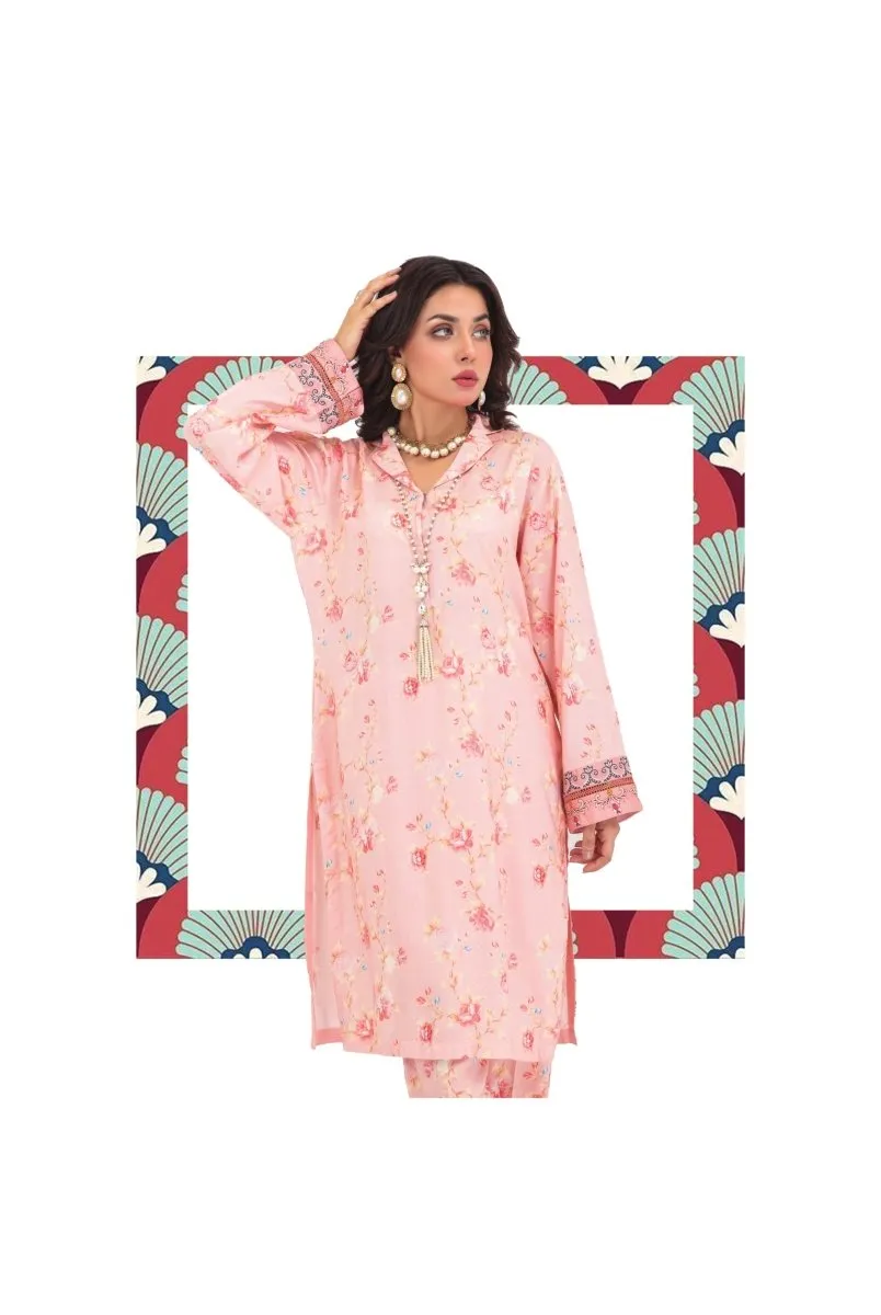 Simrans Linen Floral 3 Piece Suit SIM71