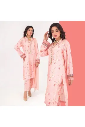 Simrans Linen Floral 3 Piece Suit SIM71