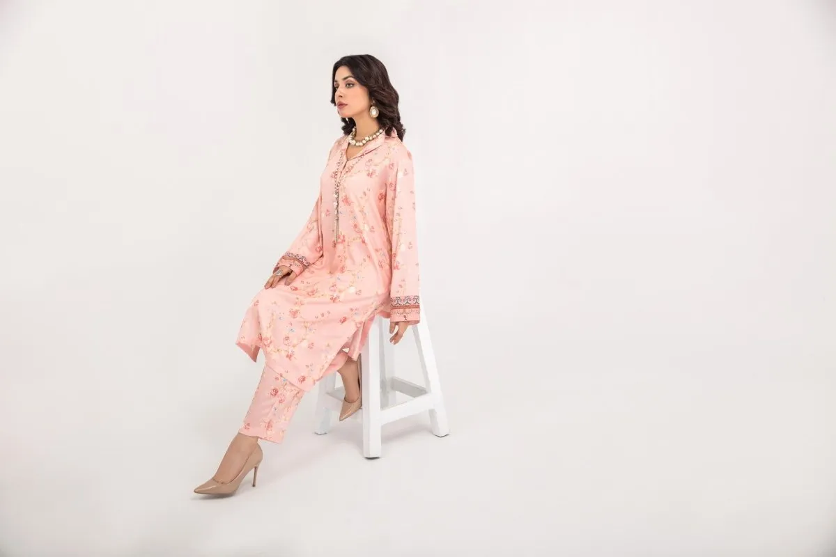 Simrans Linen Floral 3 Piece Suit SIM71
