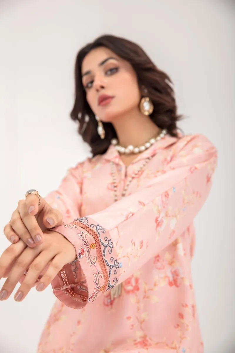 Simrans Linen Floral 3 Piece Suit SIM71