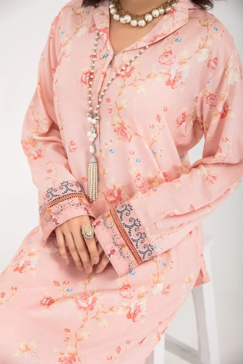 Simrans Linen Floral 3 Piece Suit SIM71