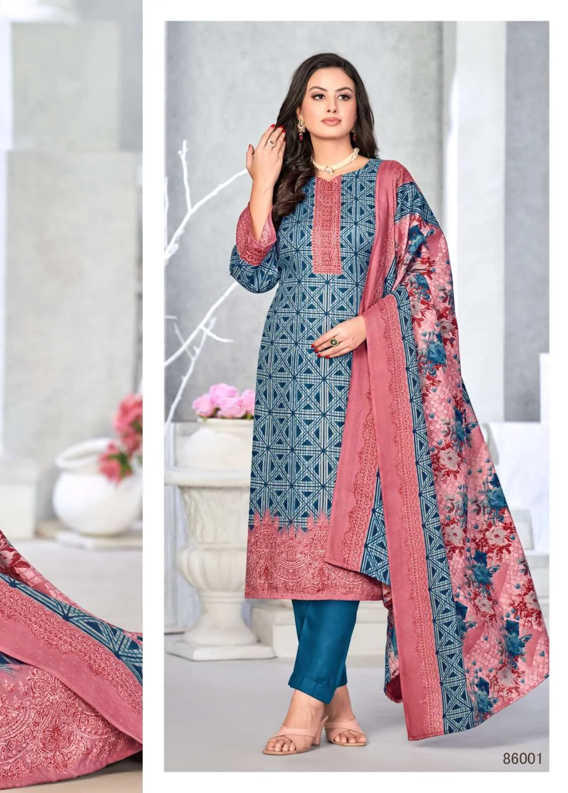 Skt Suits Woolen Queen 86001-86008 Festivewear Designer Salwar Kameez (421x08)