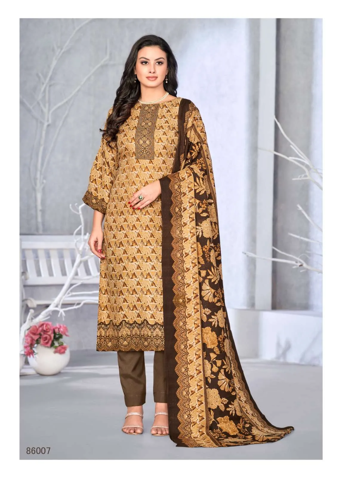 Skt Suits Woolen Queen 86001-86008 Festivewear Designer Salwar Kameez (421x08)