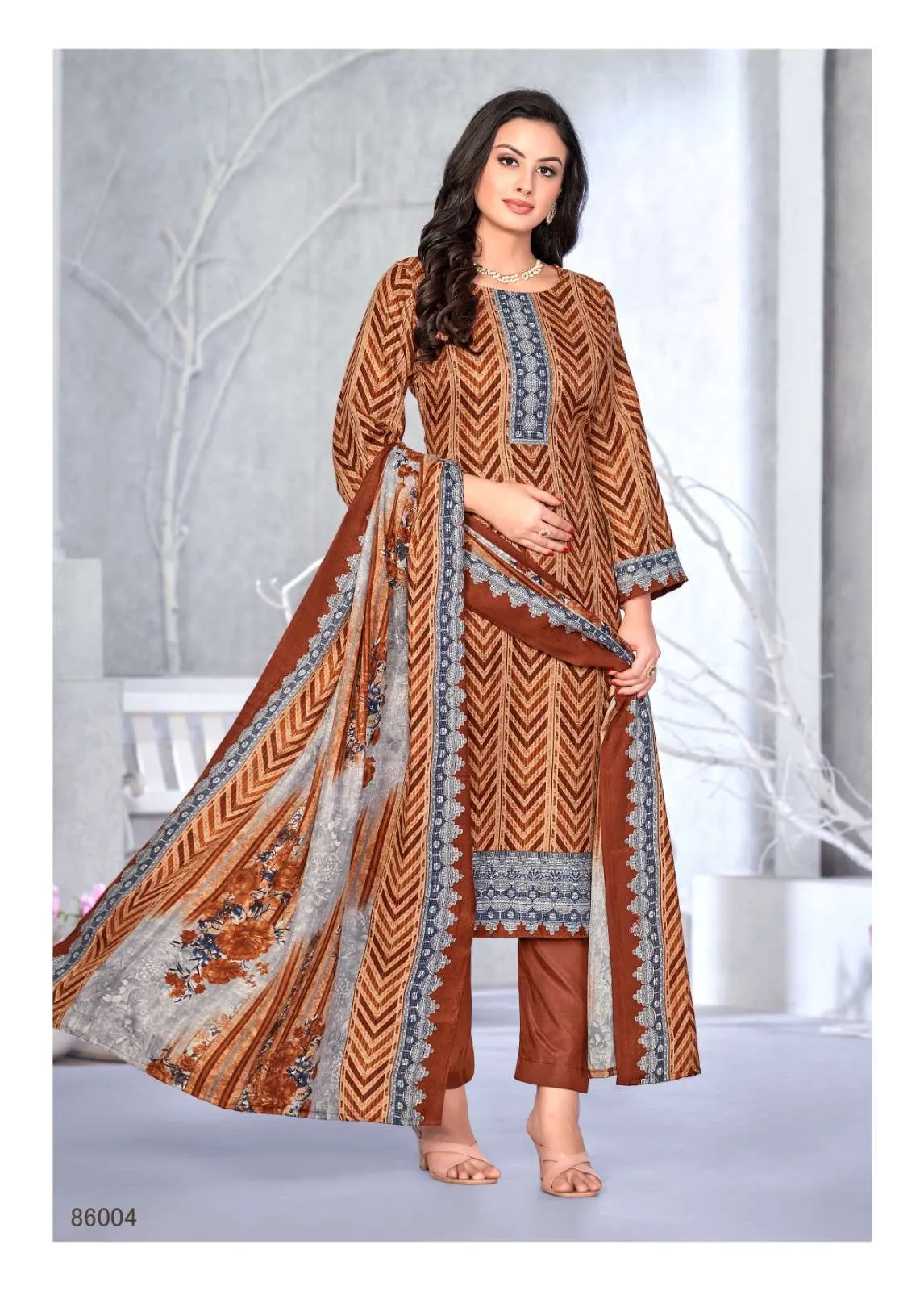 Skt Suits Woolen Queen 86001-86008 Festivewear Designer Salwar Kameez (421x08)
